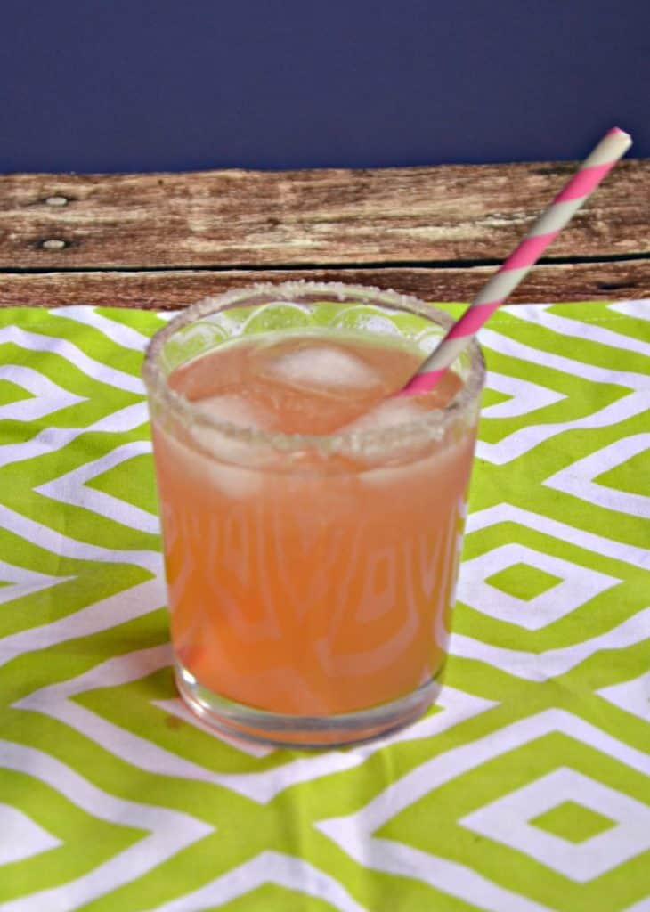 Want a fruity and refreshing margarita? Try this Guava Margarita with fresh lemon and lime juice!