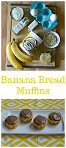 Everything you need to make healthier Banana Bread Muffins
