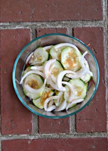 Whip up this easy and fresh Cucumber Onion Salad this summer!