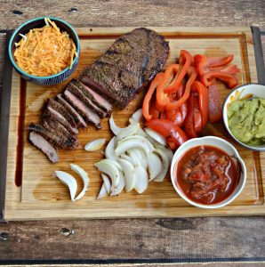I can't get enough of these Grilled Steak Fajitas
