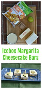 These Icebox Margarita Cheesecake Bars are a snap to make!