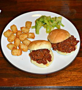 Classic Sloppy Joes with homemade sauce