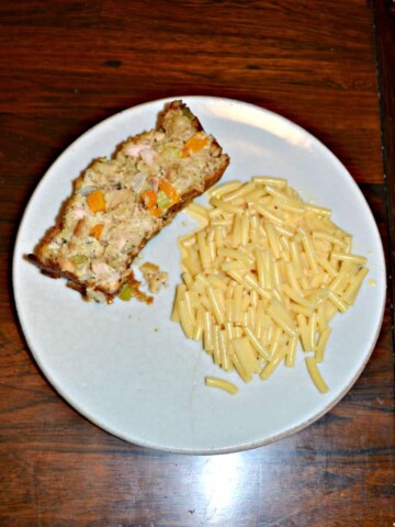 Tuna Loaf is an easy to make meatless meal