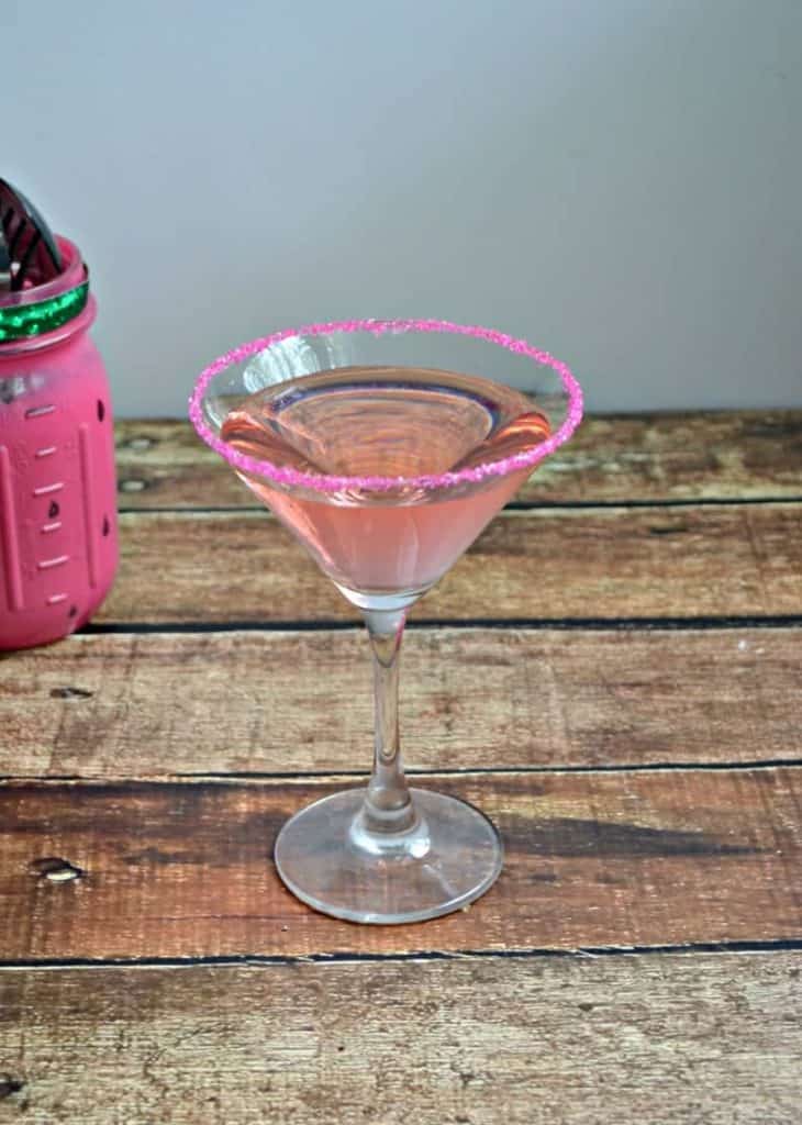 Sip on this fruity Watermelon Guava Martini this summer!