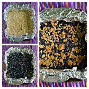 It's easy to make these bursting Blueberry Oatmeal Bars