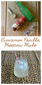 Everything you need to make a Cinnamon Vanilla Moscow Mule