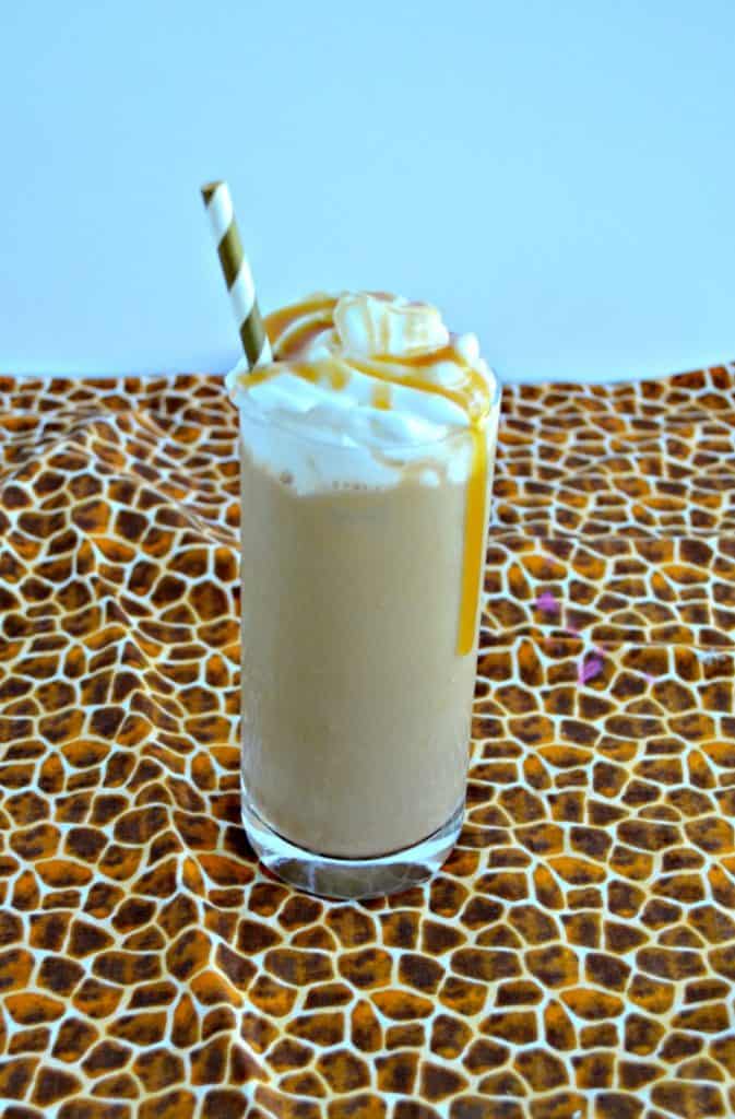 Cool off with this refreshing Iced Salted Caramel Latte