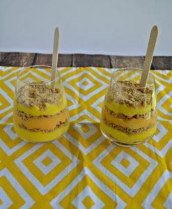 Sun and Sand Pudding Cups are a fun lunchbox snack for kids!