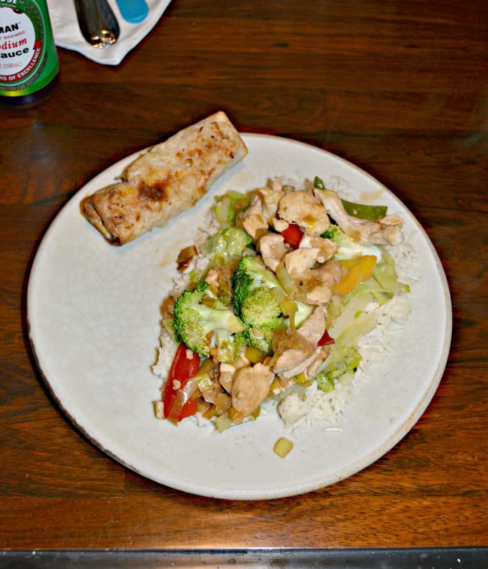 Looking for a weeknight meal? Check out my Chicken Stir Fry with Leeks and Salt & Pepper Lettuce