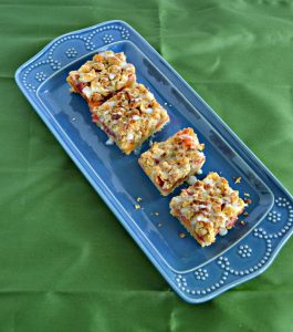 Peach Pie Bars are easy to make and taste just like pie.