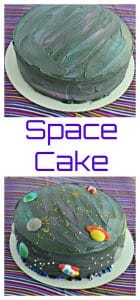 It's easier then you think to make this fun galaxy Space Cake!