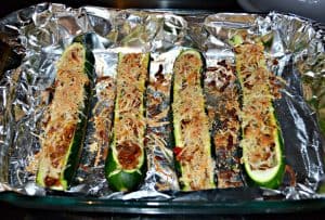 Sausage Stuffed Zucchini Boats are a fun and easy weeknight meal