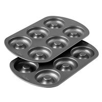 Wilton Non-Stick 6-Cavity Donut Baking Pans, 2-Count