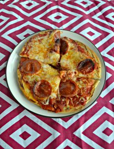 Easy Air Fryer Pita Pizza is a delicious quick and easy lunch or dinner