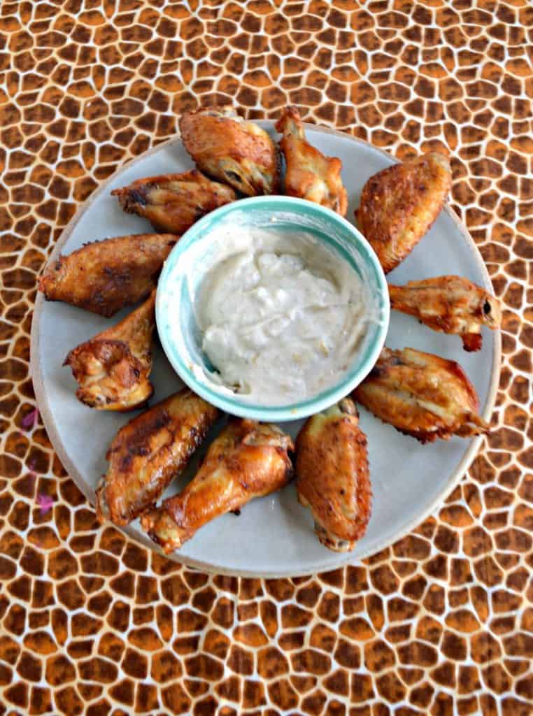 Looking for an easy but delicious Game Day recipe? Check out my Air Fryer Salt and Vinegar Wings!