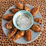 Check out these Air Fryer Salt and Vinegar Wings...you'll never go back to fried!