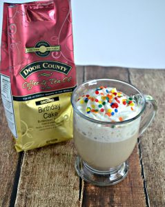 I can't get enough of this Birthday Cake Latte!