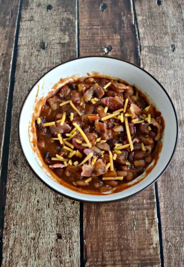 This hearty Instant Pot Cowboy Steak and Beans is the perfect cool weather meal.