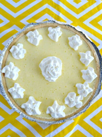 This Lemon Chiffon Pie tastes amazing and has an airy texture.