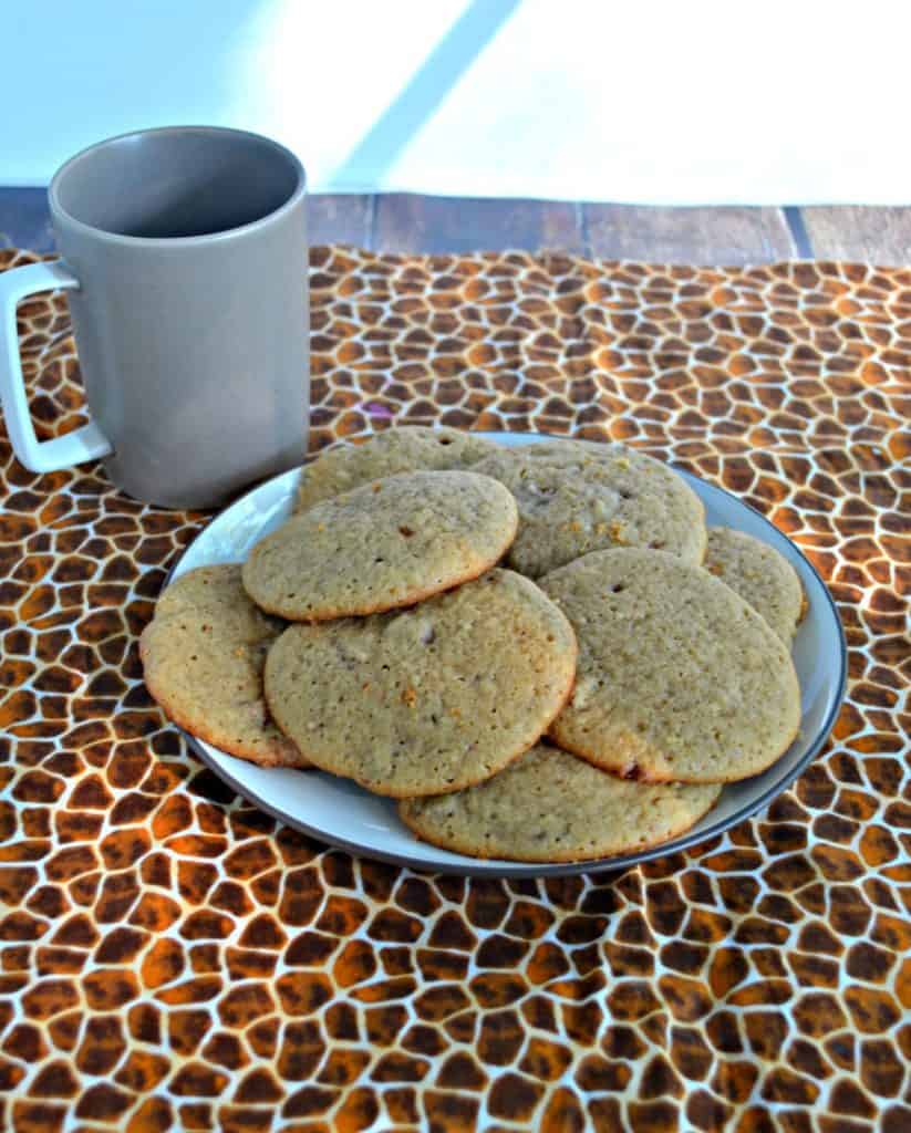 Grab a cup of coffee and enjoy these Cinnamon Maple Pecan Cookies