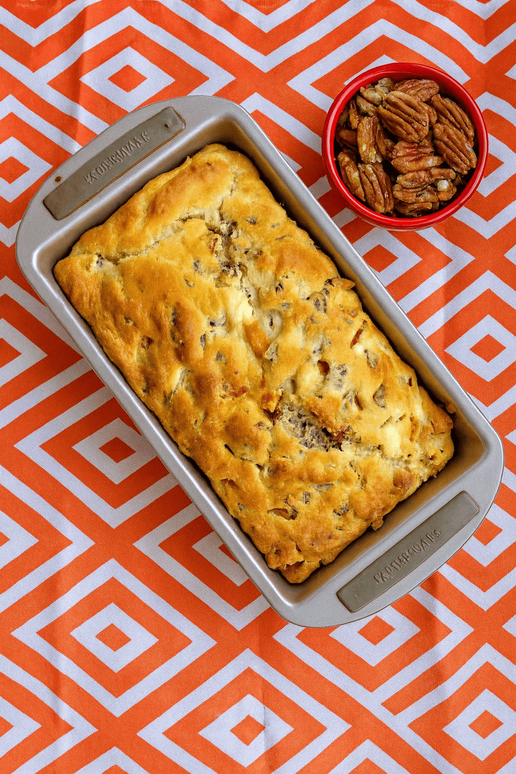 Louisiana Pecan Bacon Bread