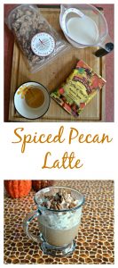It's easy to make Spiced Pecan Lattes!