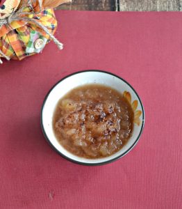 Grab a spoon and get your Instant Pot applesauce in just minutes!
