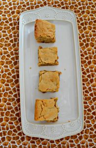 I can't get enough of these Cinnamon Roll Blondies