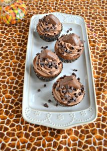 Like chocolate? Then you'll love these Triple Chocolate Cupcakes with chocolate buttercream.