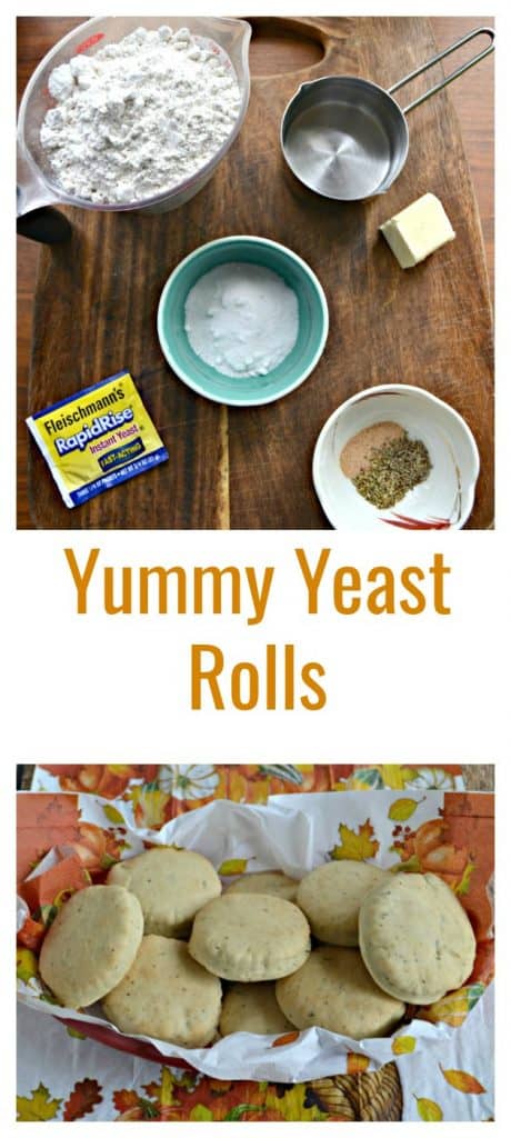 Everything you need to make Yummy Yeast Rolls