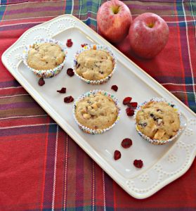 Apple Cranberry Muffins