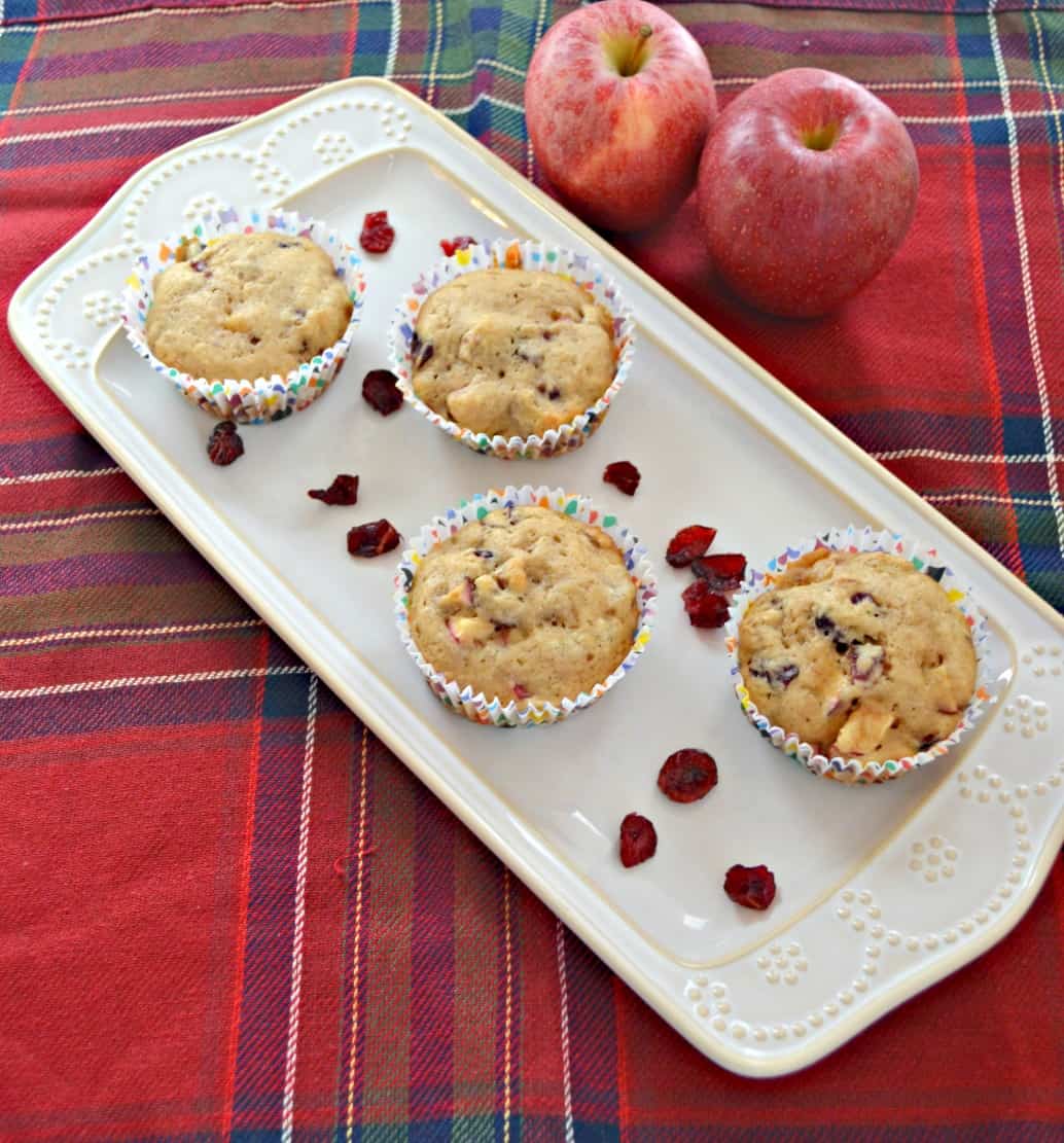 Cranberry Apple Muffins - Hezzi-D&amp;#39;s Books and Cooks