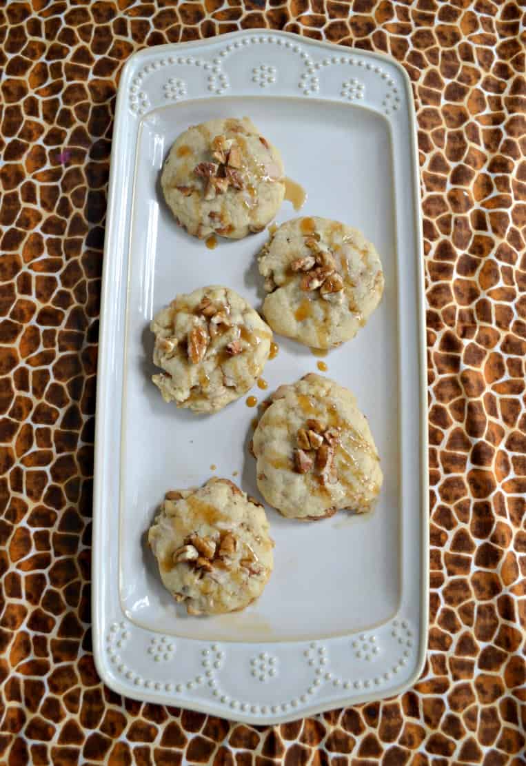 Caramel Butter Pecan Cookies