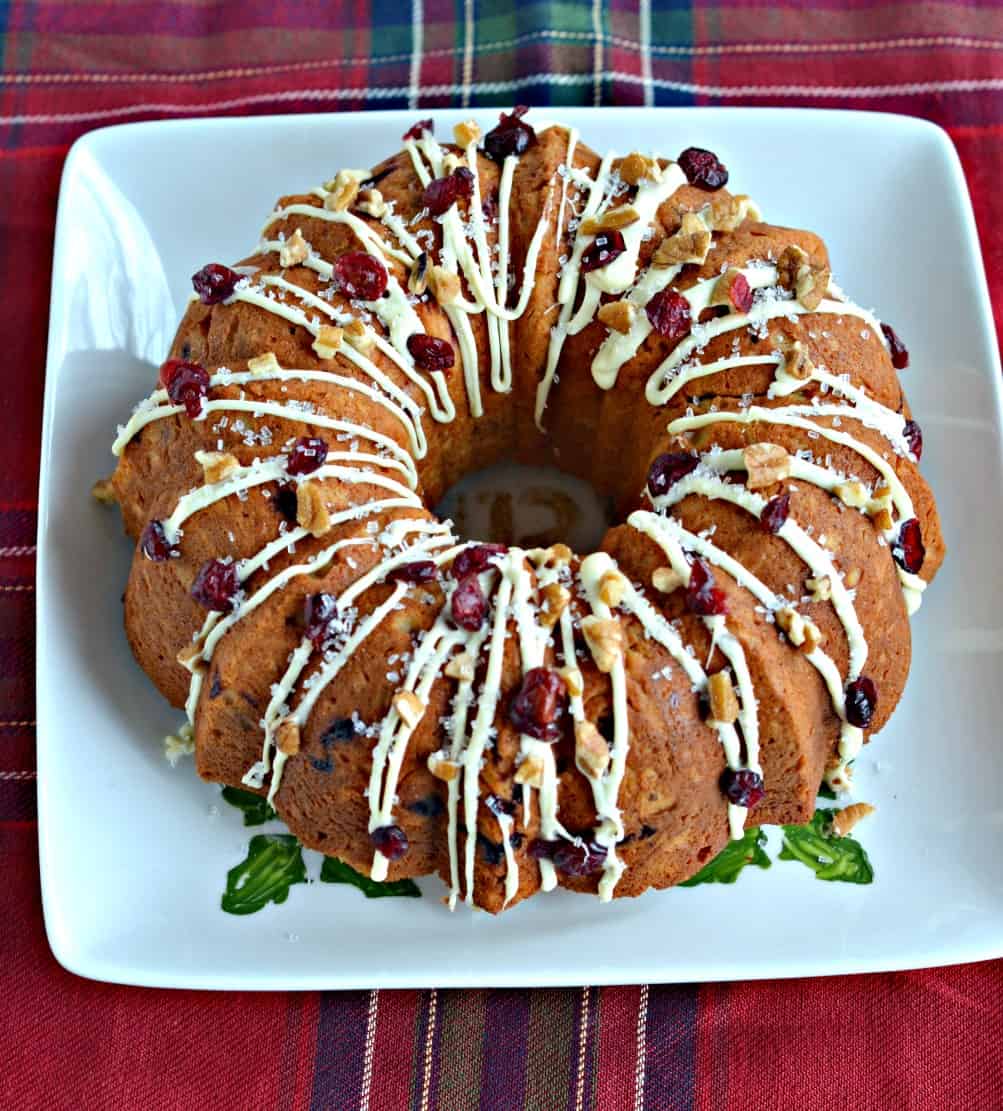 Cranberry Pecan Bundt Cake