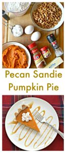 Pecan Sandie Pumpkin Pie Ingredients