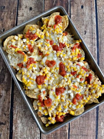 It doesn't get much better then these Mexican Street Corn Nachos