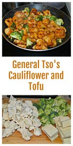 Everything you need to make General Tso's Cauliflower and Tofu