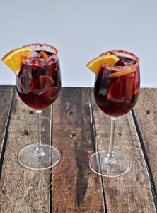 Take a sip of this delicious Orange Cranberry Sangria