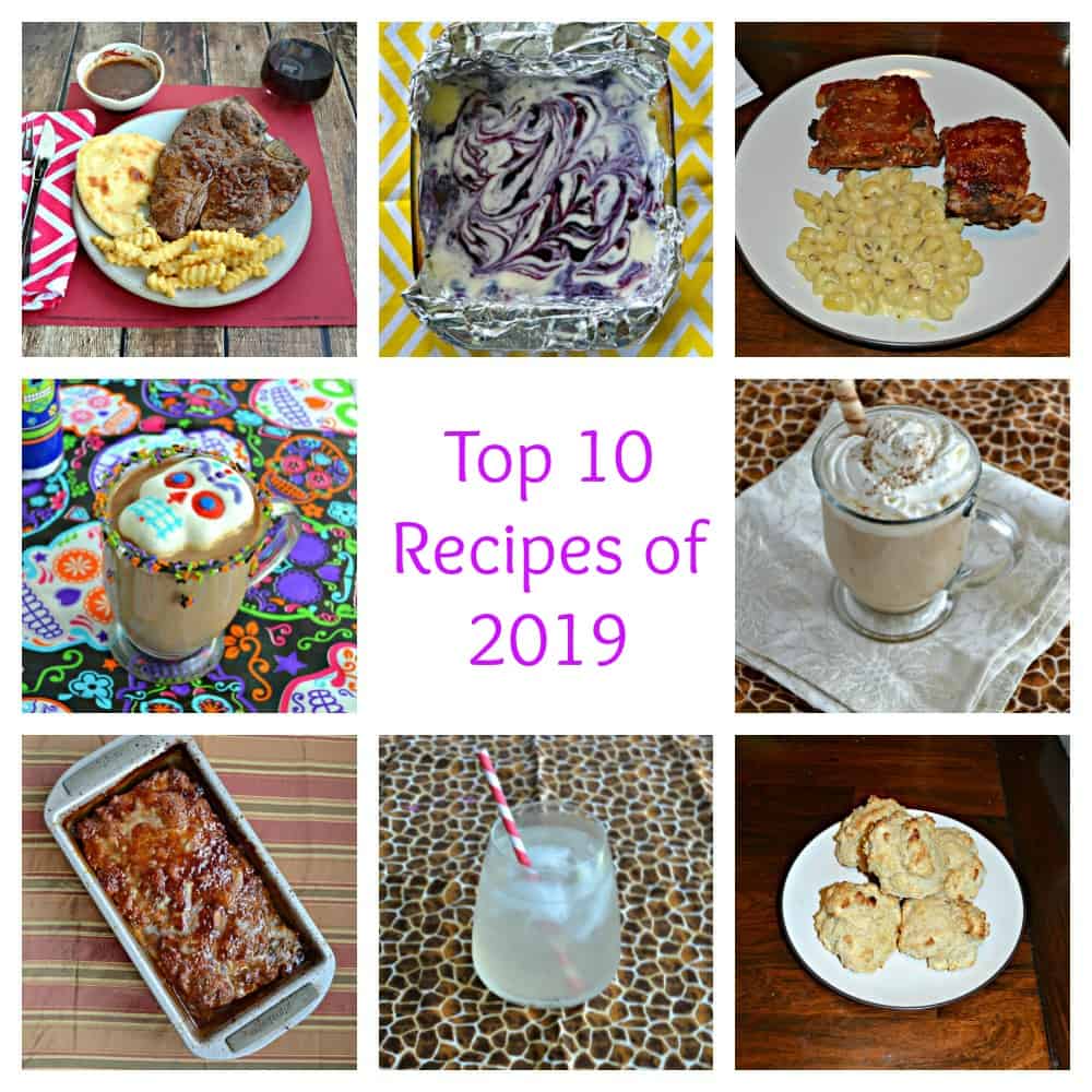 Top 10 recipes 2019