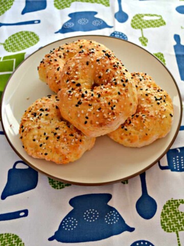 Air Fryer Bagels made in 30 minutes