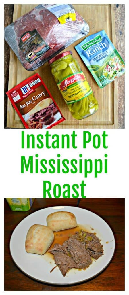Everything you need to make Instant Pot Mississippi Roast