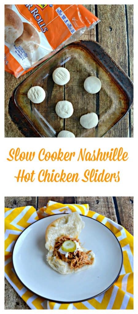 Slow Cooker Nashville Hot Chicken Sliders