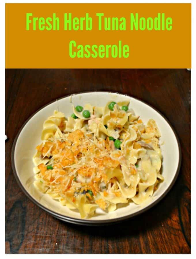 Tuna Noodle Casserole with Herbs