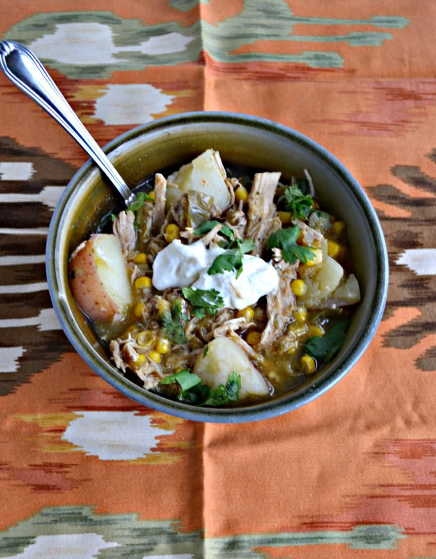 Instant Pot Pork and Green Chile Stew