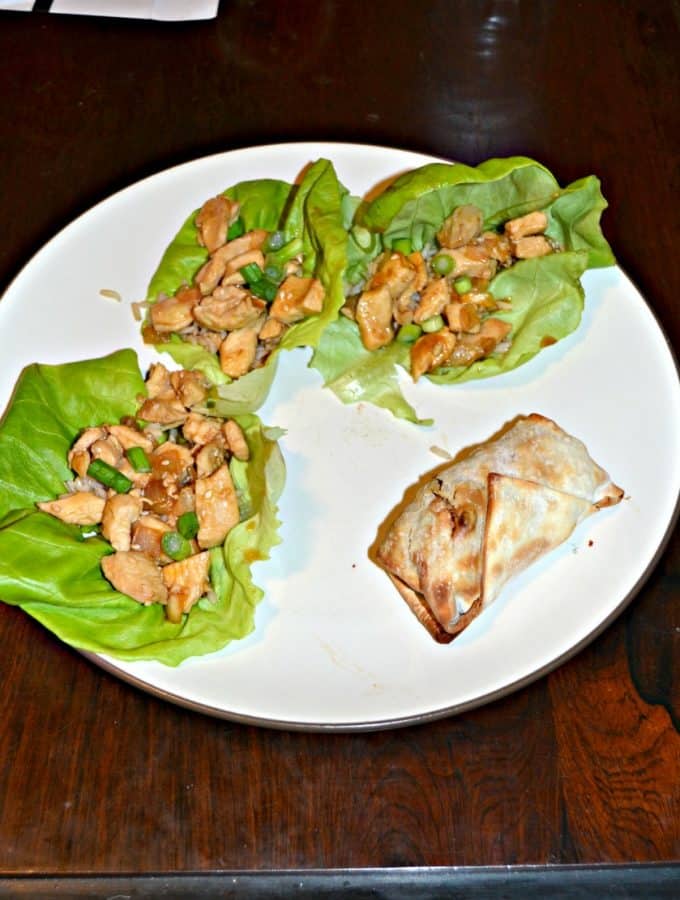 Asian Chicken Lettuce Wraps