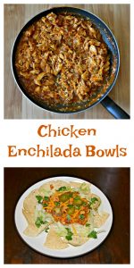 Homemade enchilada sauce for Chicken Enchilada Bowls