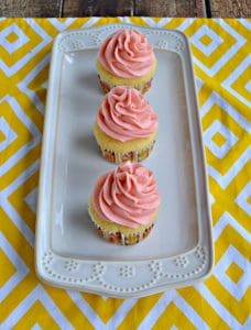 Fresh Strawberry Lemon Cupcakes