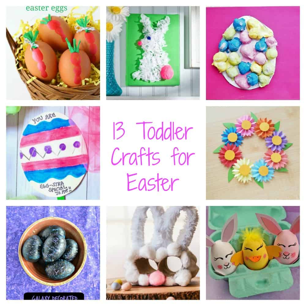 13 Toddler Crafts for Easter :  Toddler Tuesdays
