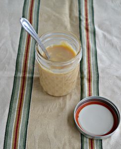 Homemade Butterscotch Creamer