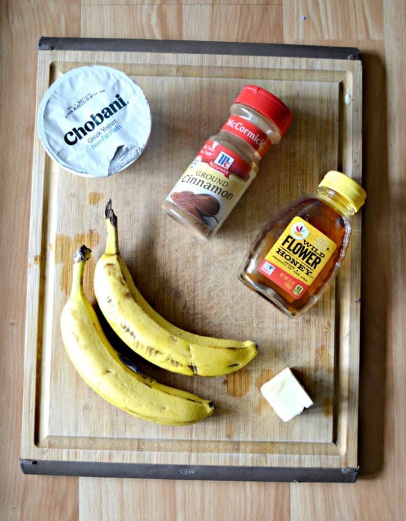 Everything you need to make Caramelized Cinnamon Bananas